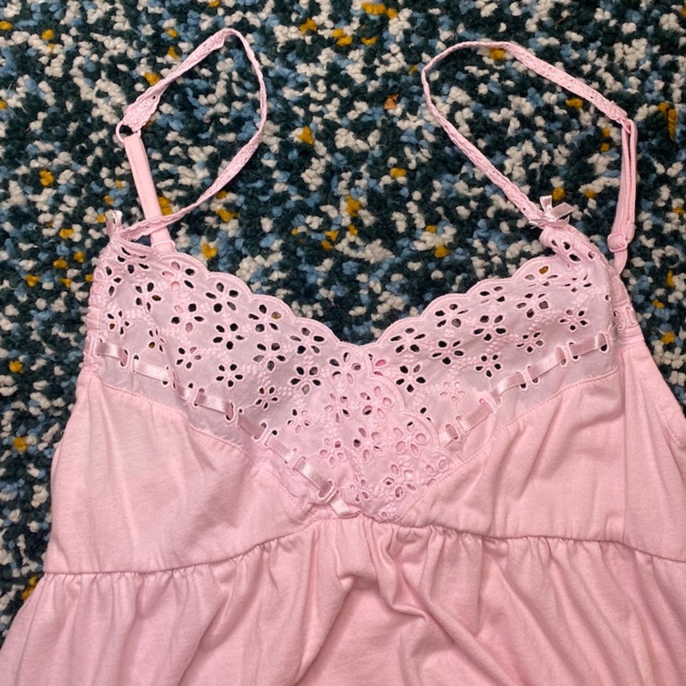 VS Soft Pink Slip Dress